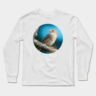 Springtime Sparrow Photograph Long Sleeve T-Shirt